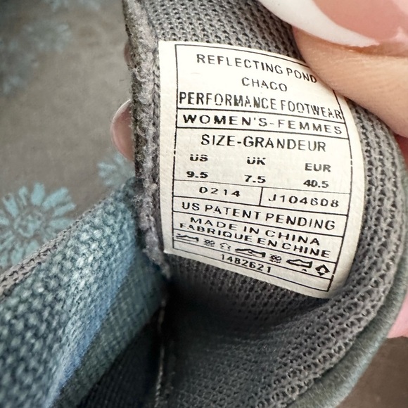 CHACO GALA MARY JANES SHOES WOMEN'S 9.5 blUE STYLE J104608 - Picture 5 of 6